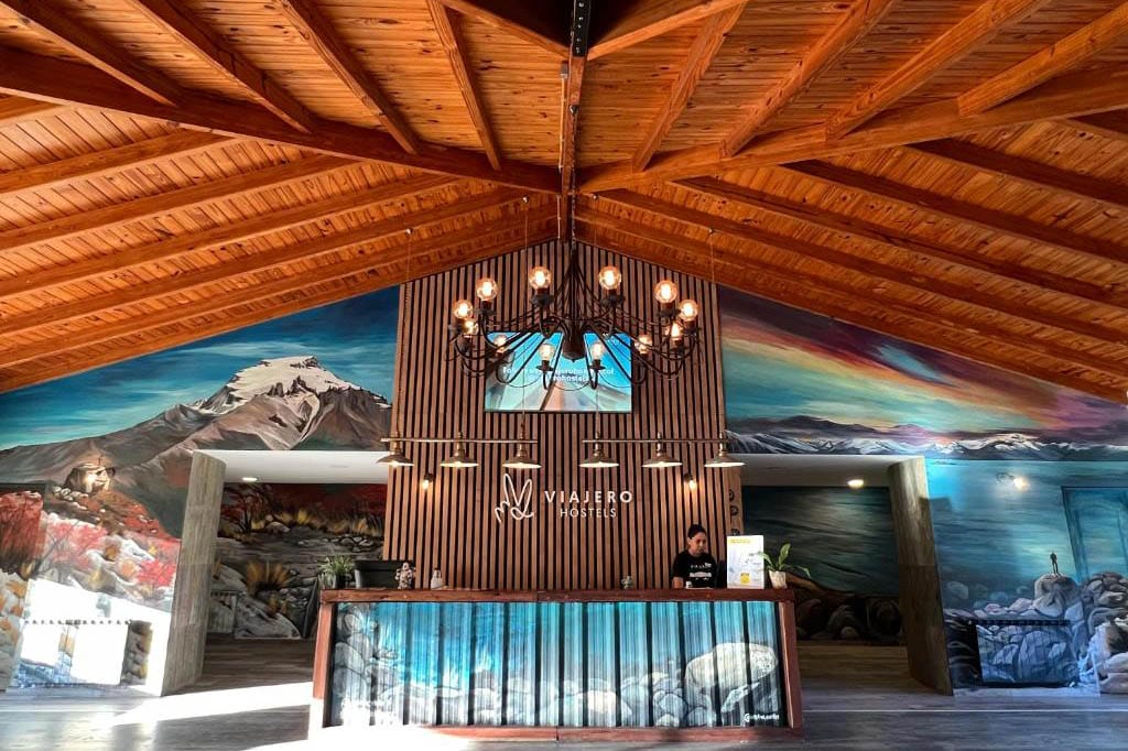 One of the best hostels in El Calafate, Viajero Calafate Hostel is a budget hostel with great views of Lago Argentinio