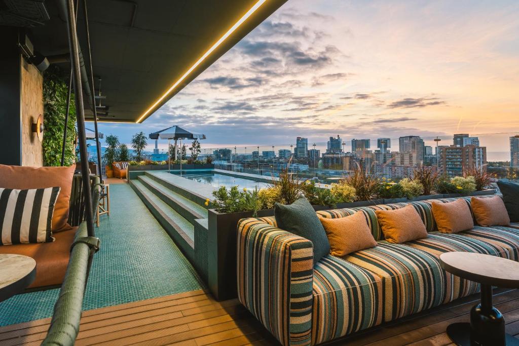 The Social Hub Barcelona is a hotel and coworking space in Barcelona with wide open areas to work and relax