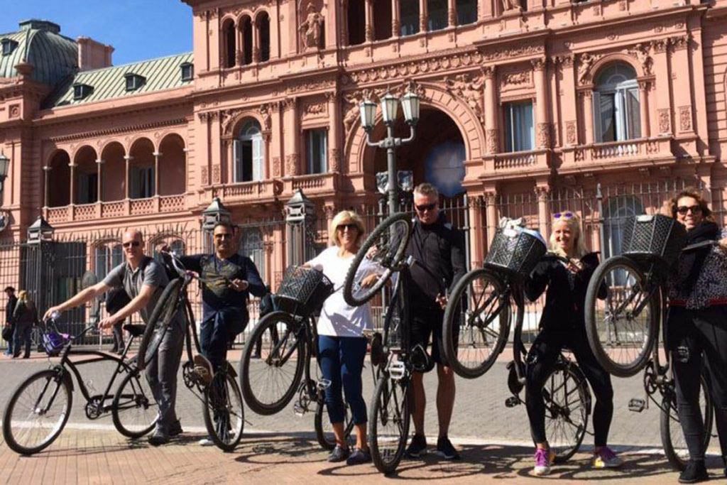 A bike tour is one of the coolest things to do in Buenos Aires