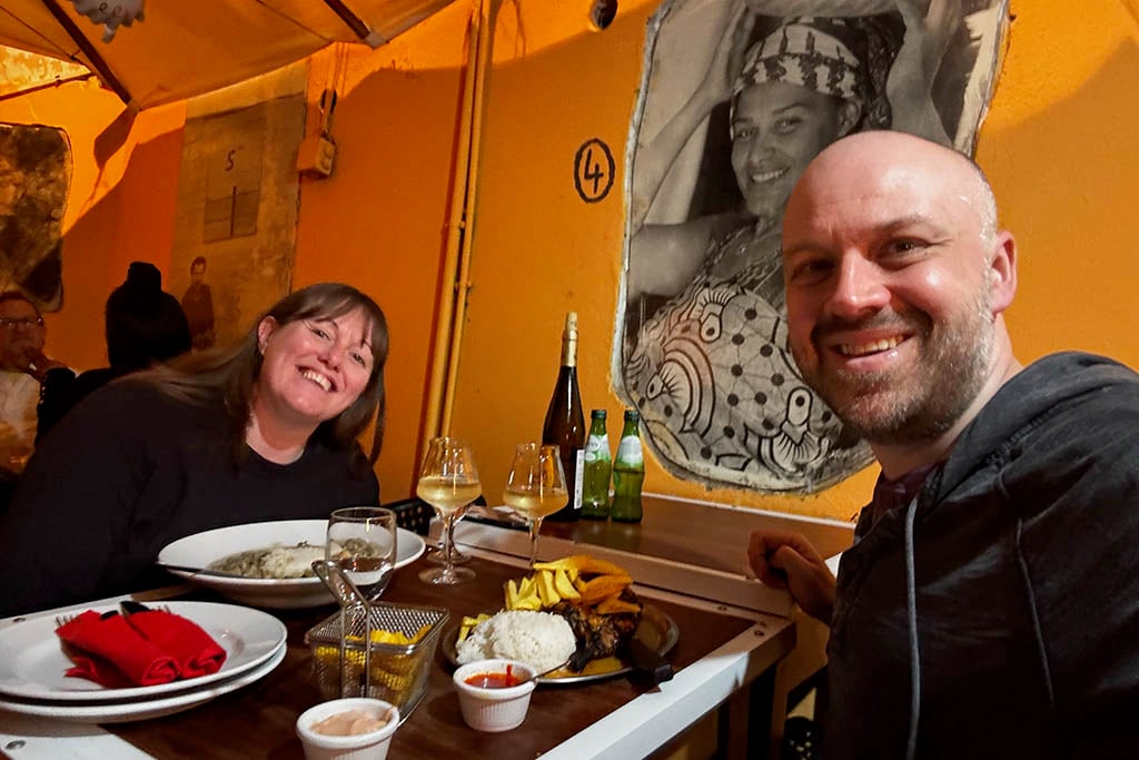 One of the best things to do in Lisbon: dining at Cantinho do Aziz Lisbon