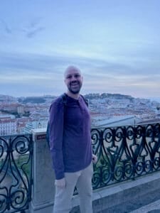 Alex in Bairro Alto Lisbon