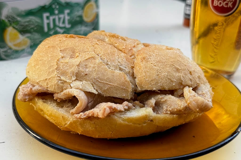 Bifana Bifana pork sandwich