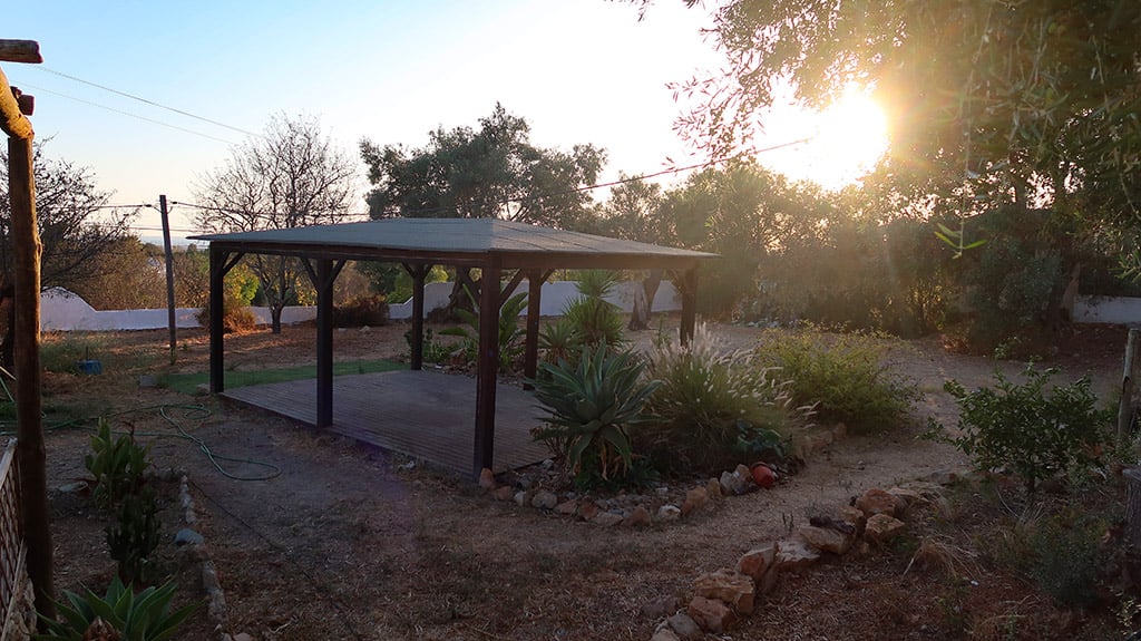 Yoga pagoda sunshine
