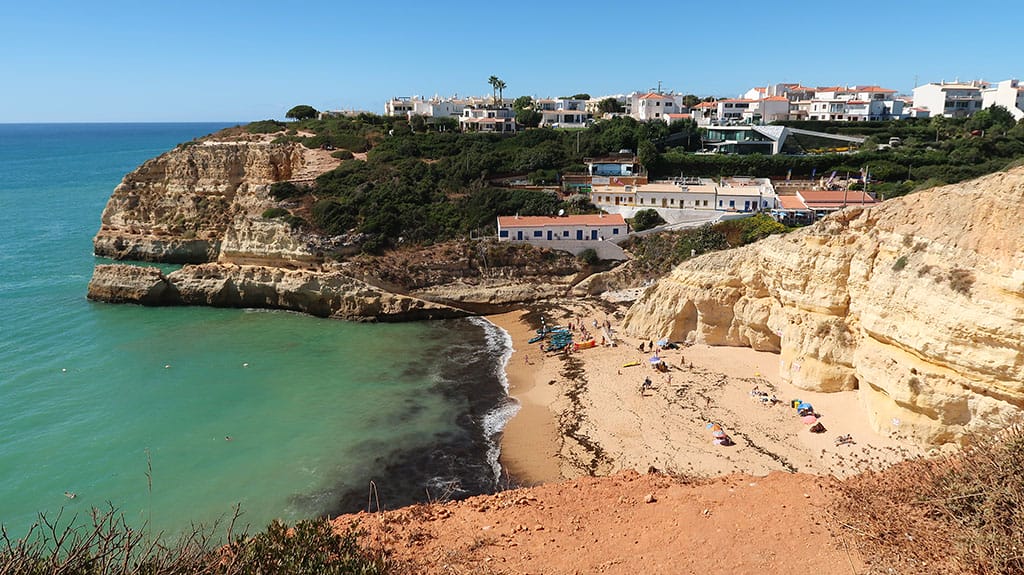 Algarve sunshine Benagil Beach