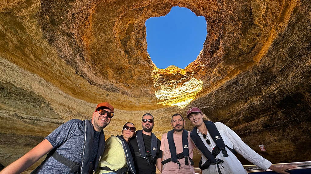 Benagil Cave group day trip 