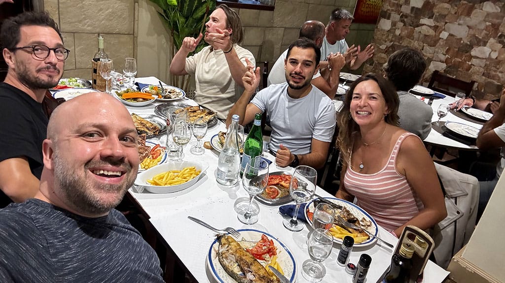 Restaurante À do Rui fish dinner