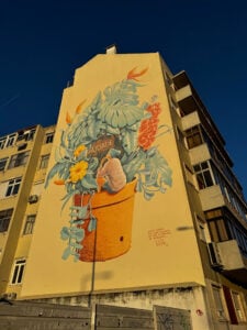 Street art in Graça Lisbon