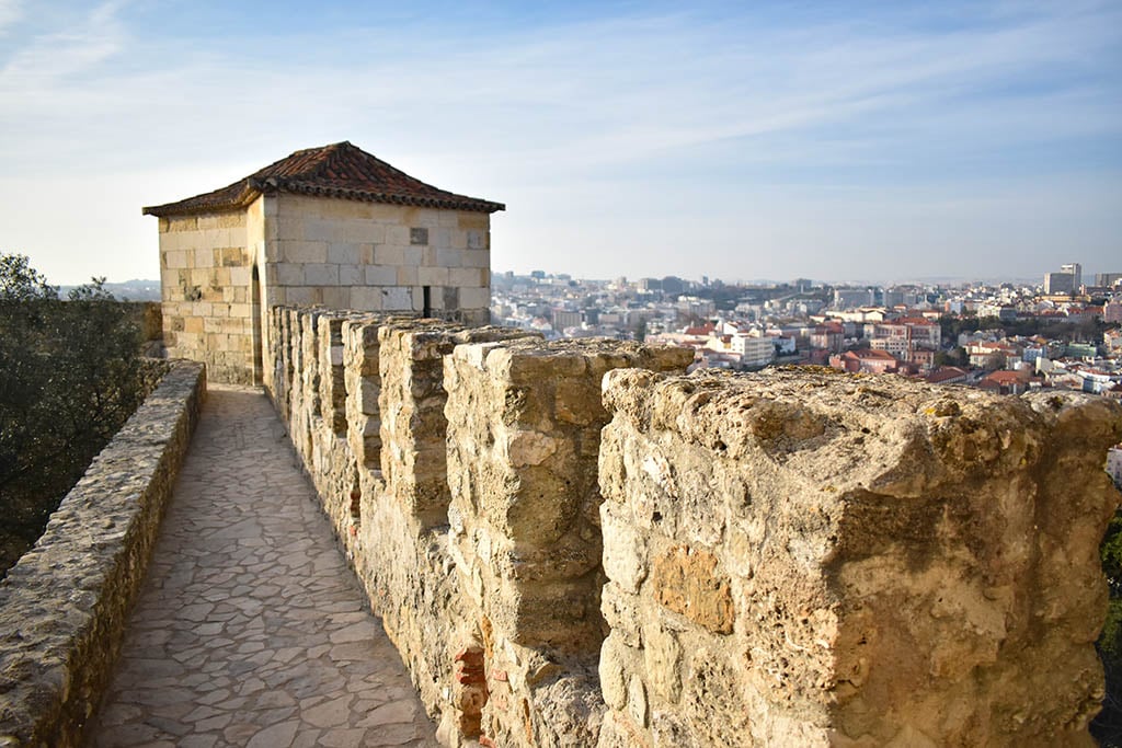 São Jorge Castle Walls São Jorge Castle walls Lisbon