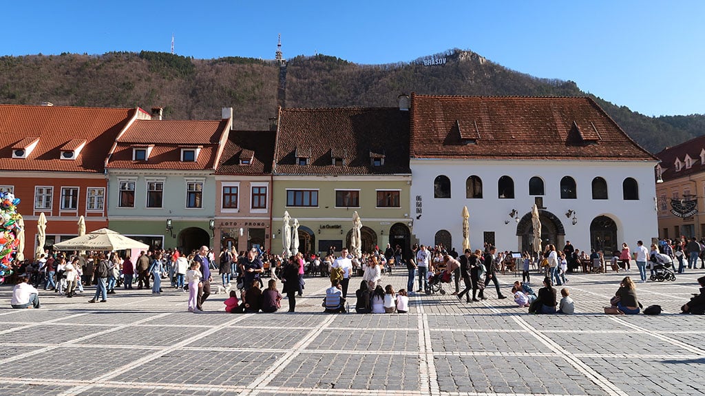 Brașov Old Town main square