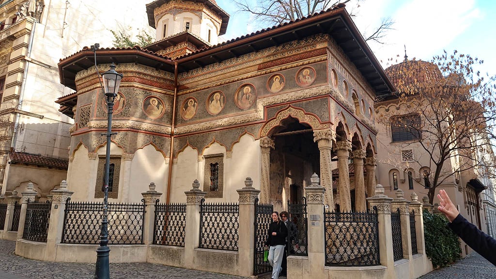 Stavropoleos Monastery Church Bucharest Old Town