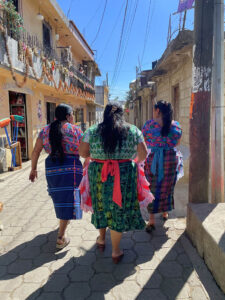 Guatemala traditional clothing in Quetzaltenango