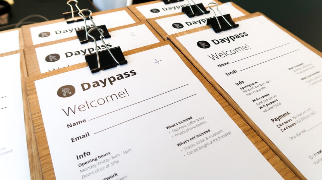 Coworking in Copenhagen: Republikken day pass