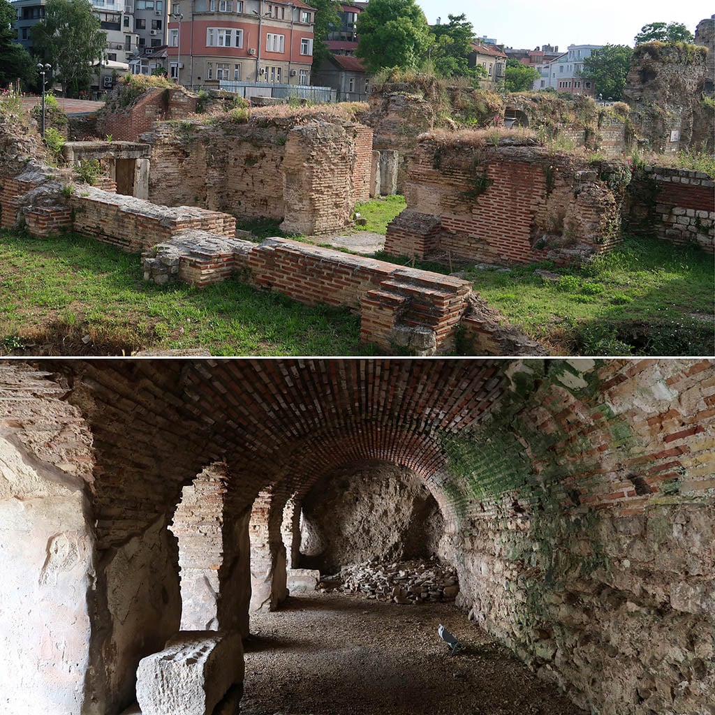 Roman Thermae Varna ruins