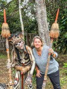 Kristin Smith and Xavier travel sabbatical Papua New Guinea