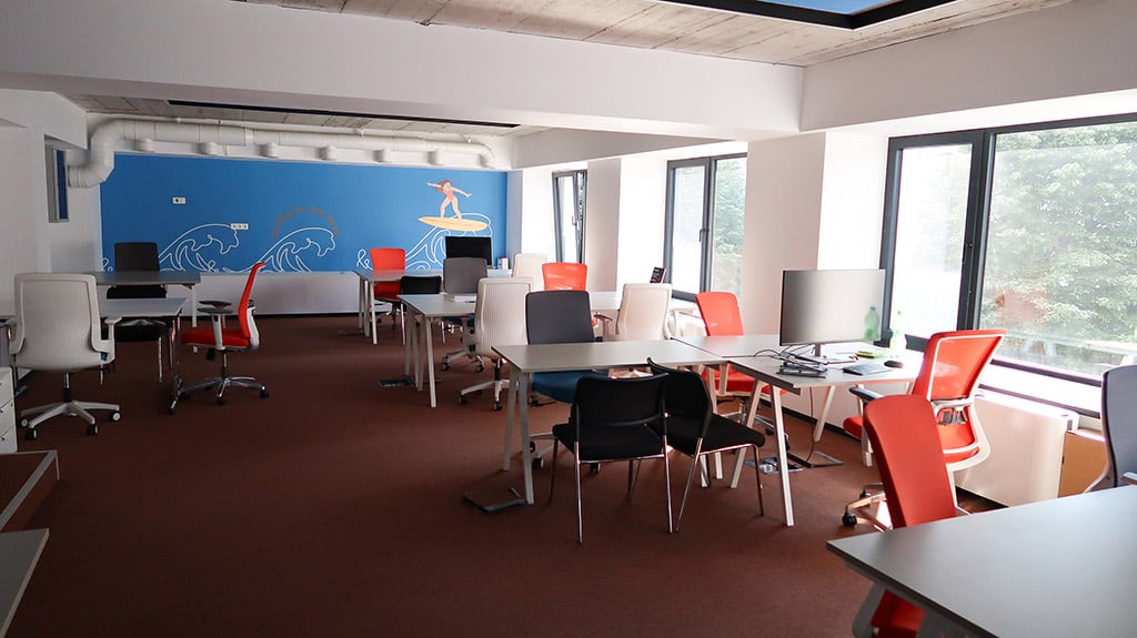 Campus 90 hotel coworking space