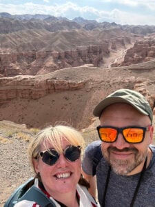 Charyn Canyon Lisa and Alex