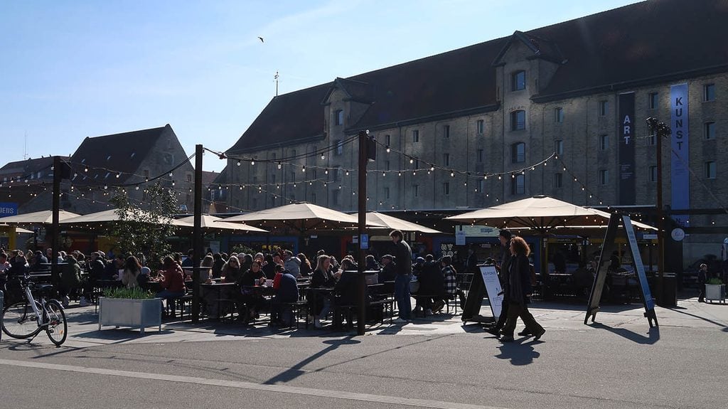 Copenhagen winter outdoor dining