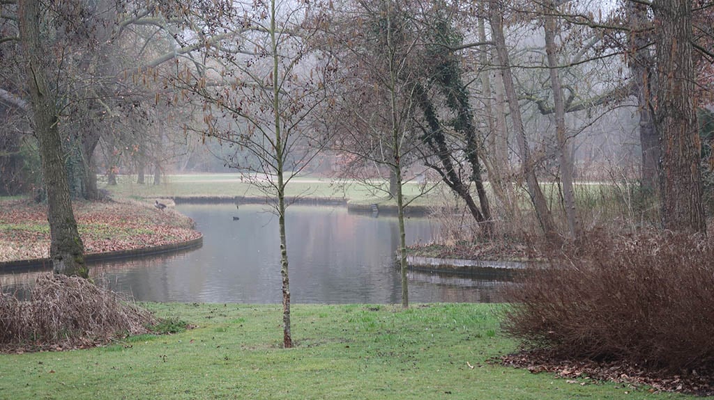 Frederiksberg Have misty walk